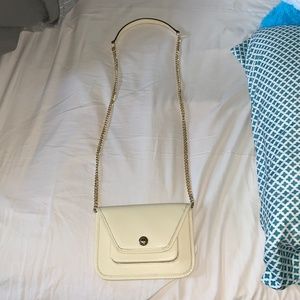Henri Bendel cream purse
